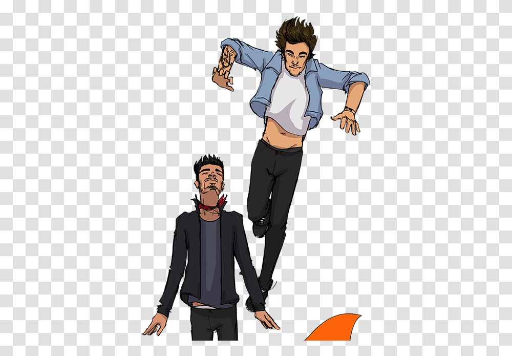 Louis Tomlinson Harry Styles One Direction Zayn Malik Harry Styles And Zayn Malik Fanart, Person, Performer, Costume, Sleeve Transparent Png
