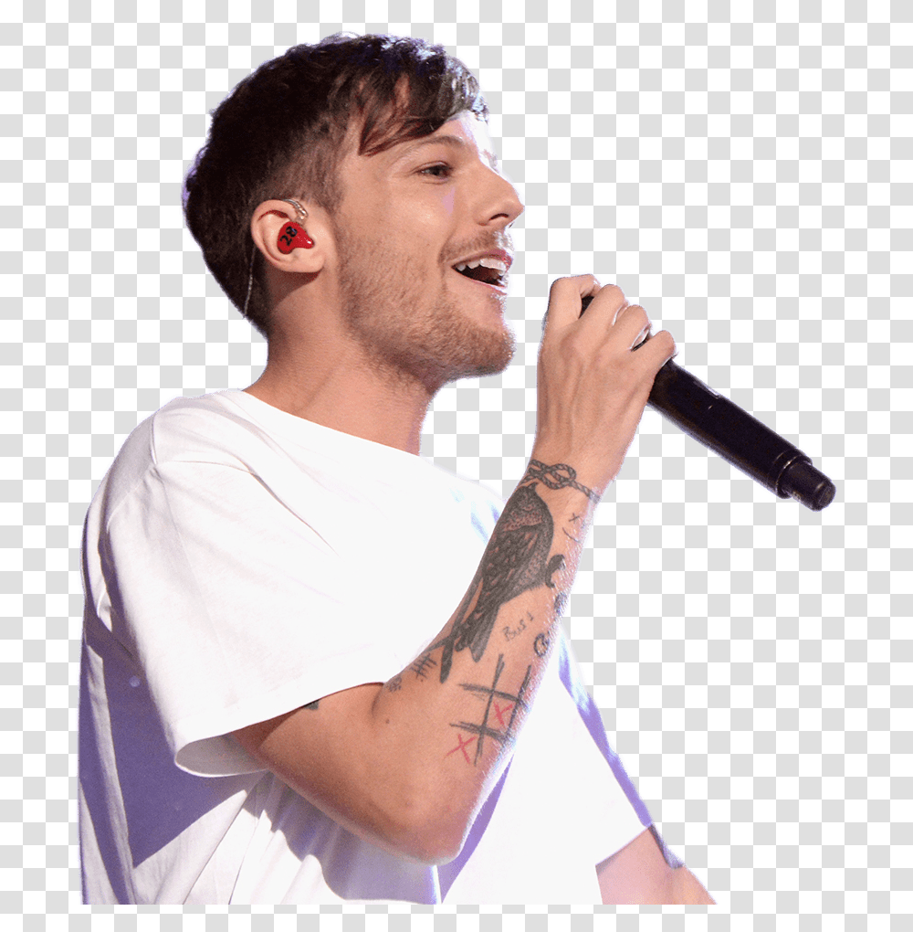 Louis Tomlinson On Stage Loui Tomlinson On Stage, Skin, Person, Arm, Tattoo Transparent Png