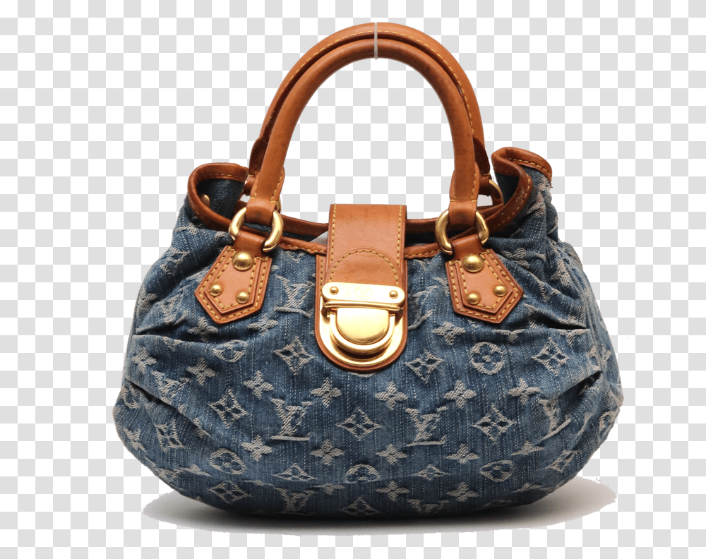 Louis Vuitton Blue Monogram Denim Pleaty Bag Hobo Bag, Handbag, Accessories, Accessory Transparent Png