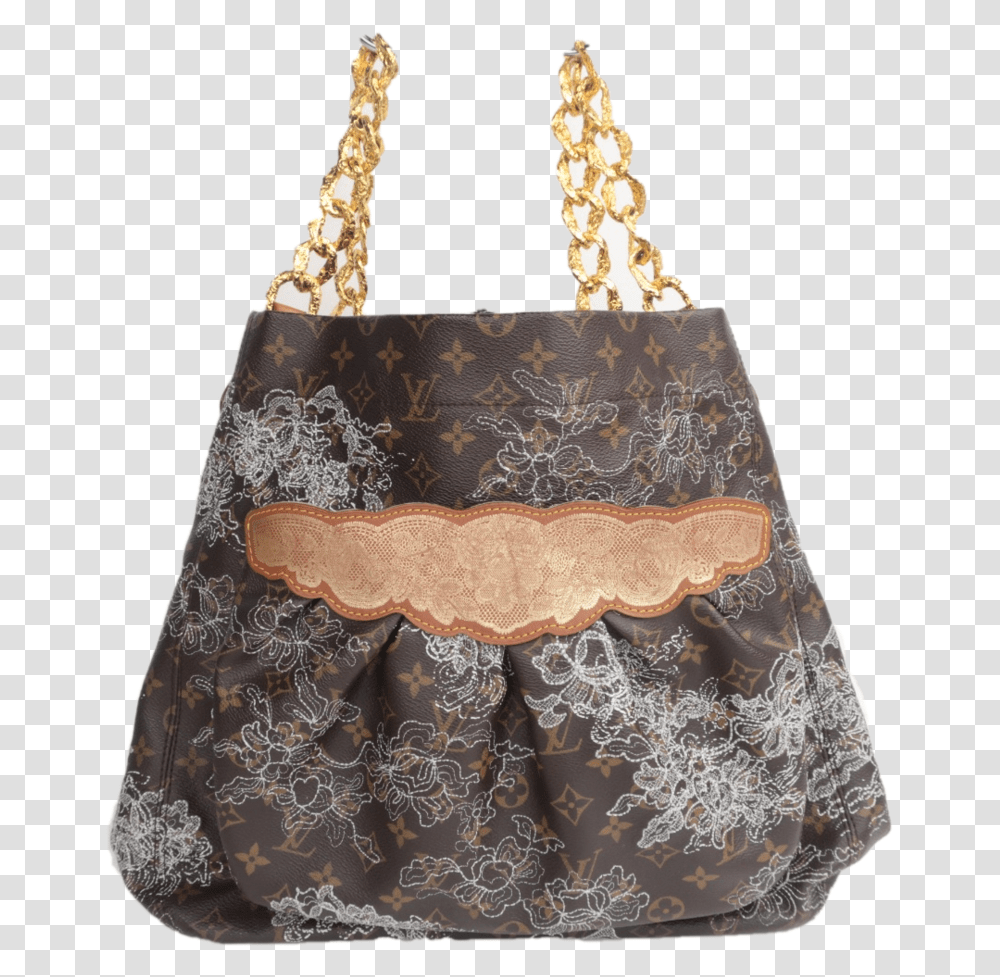 Louis Vuitton Fersen Limited Edition Silver Dentelle Shoulder Bag, Handbag, Accessories, Accessory, Purse Transparent Png