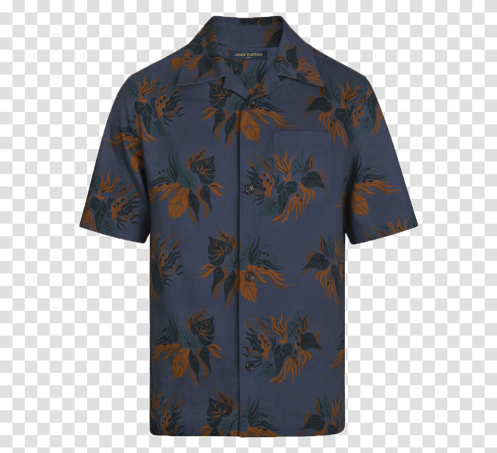 Louis Vuitton Hawaiian Shirt T Shirt, Apparel, Dye, Plant Transparent Png