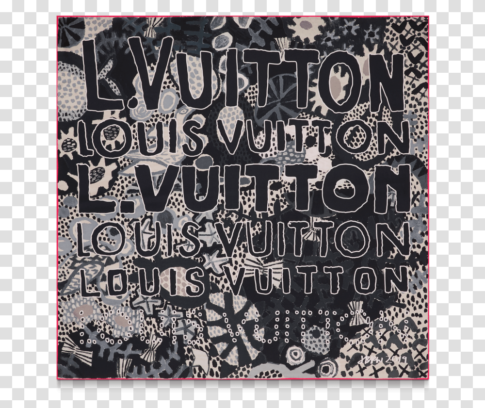 Louis Vuitton Jonas Wood Jonas Wood Louis Vuitton, Blackboard, Poster Transparent Png