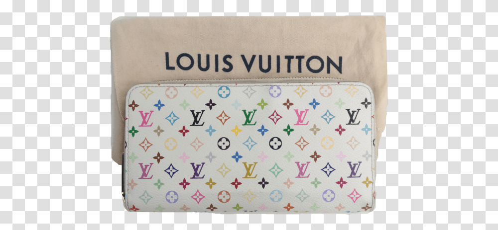 Louis Vuitton Multicolor Zippy Wallet White, Purse, Handbag, Accessories, Accessory Transparent Png