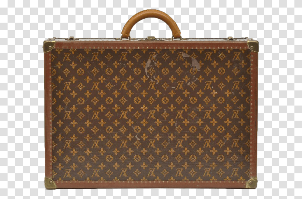 Louis Vuitton Pattern Louis Vuitton Suitcase, Rug, Luggage, Briefcase, Bag Transparent Png
