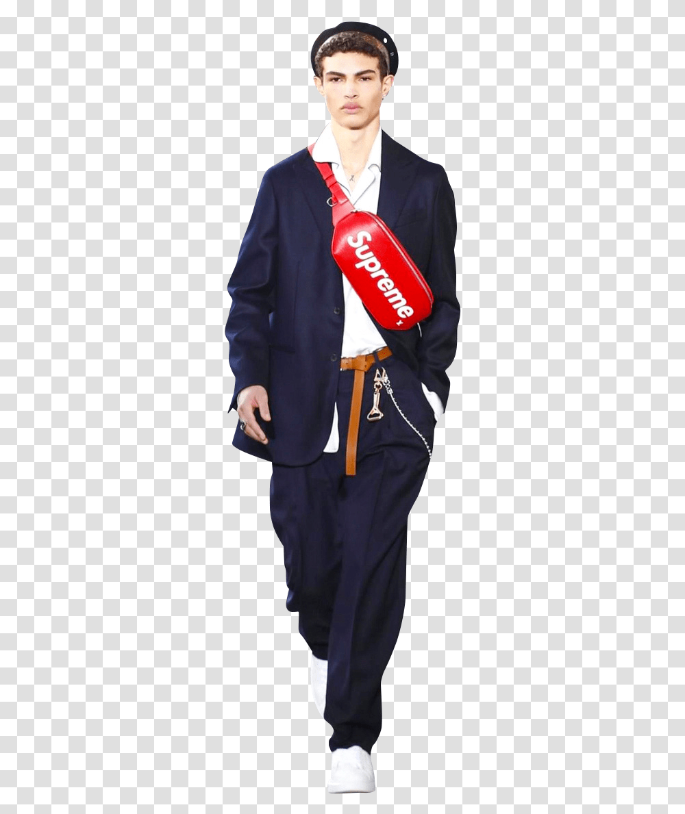 Louis Vuitton Runway 2000, Person, Costume, Suit Transparent Png