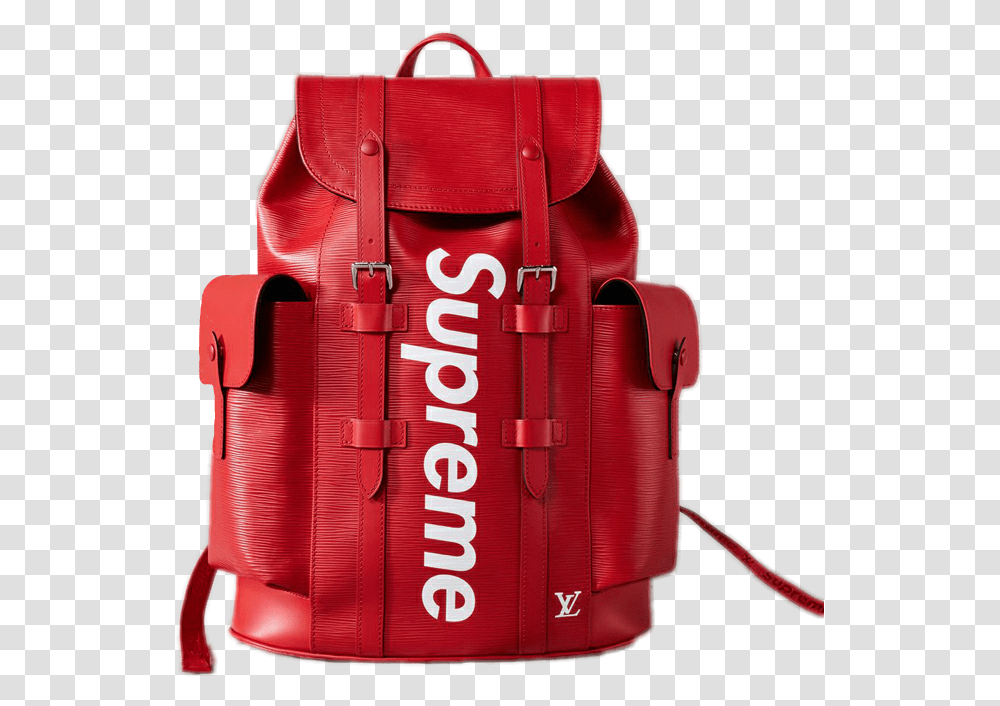 Louis Vuitton Supreme Backpack, Bag Transparent Png