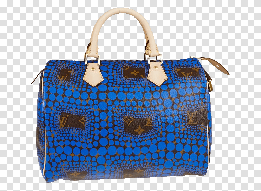 Louis Vuitton X Yayoi Kusama Speedy Monogram Waves Tote Bag, Handbag, Accessories, Accessory, Purse Transparent Png