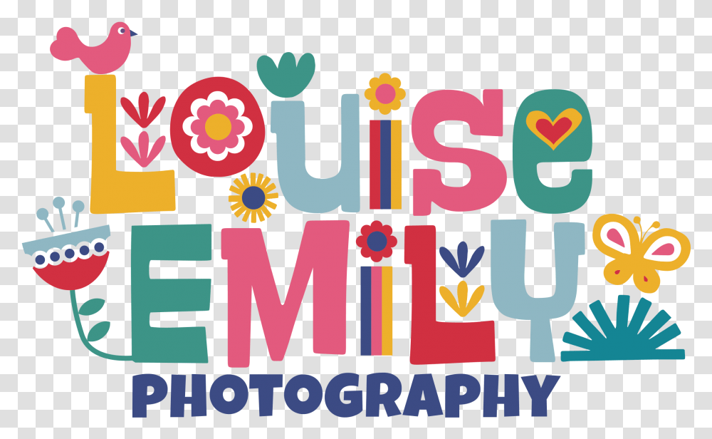 Louise Emily Photography Graphic Design, Alphabet, Label, Number Transparent Png