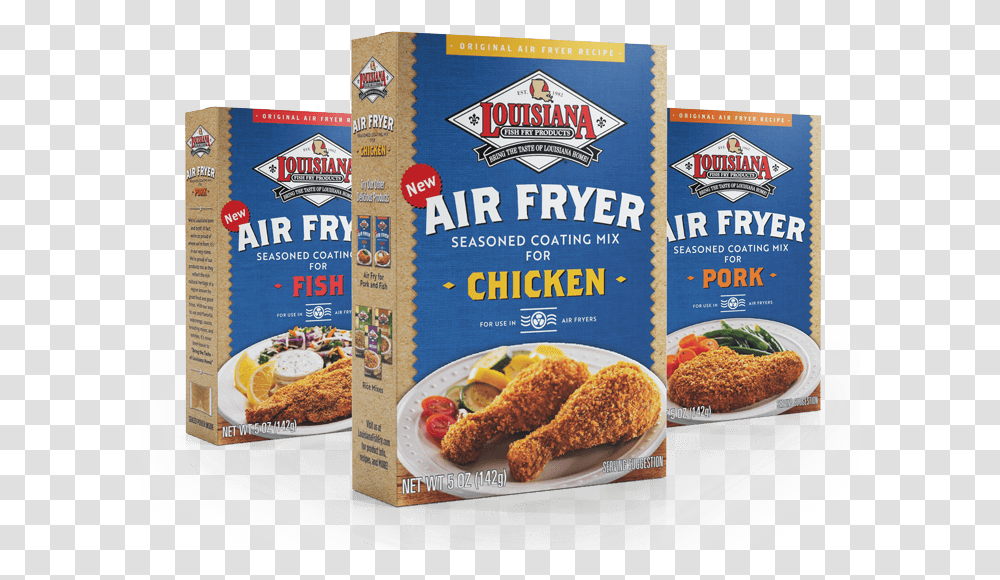Louisiana Air Fryer Chicken, Menu, Food, Fried Chicken Transparent Png