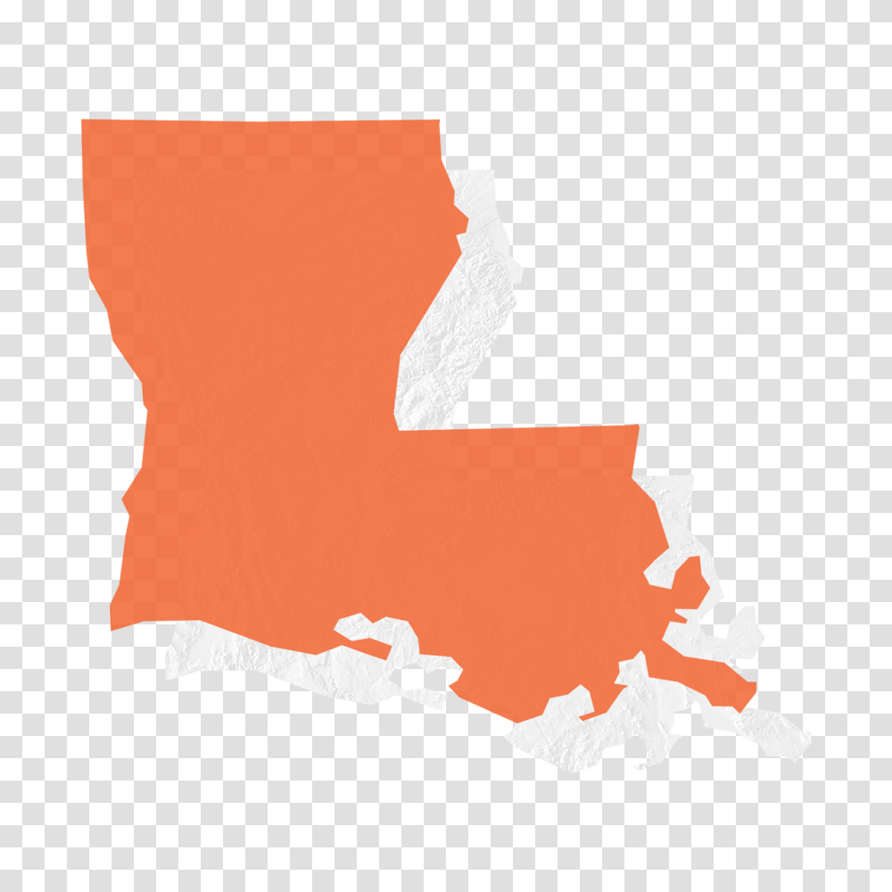 Louisiana Doing More In The Us, Plot, Map, Diagram, Nature Transparent Png