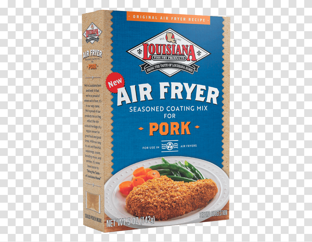 Louisiana Fish Fry Air Fryer, Food, Plant, Seasoning, Menu Transparent Png