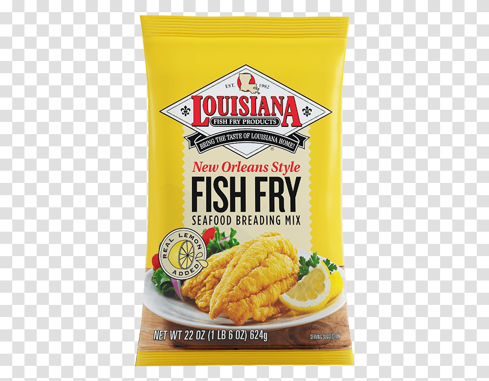 Louisiana Fish Fry Mix, Plant, Food, Tin, Fruit Transparent Png