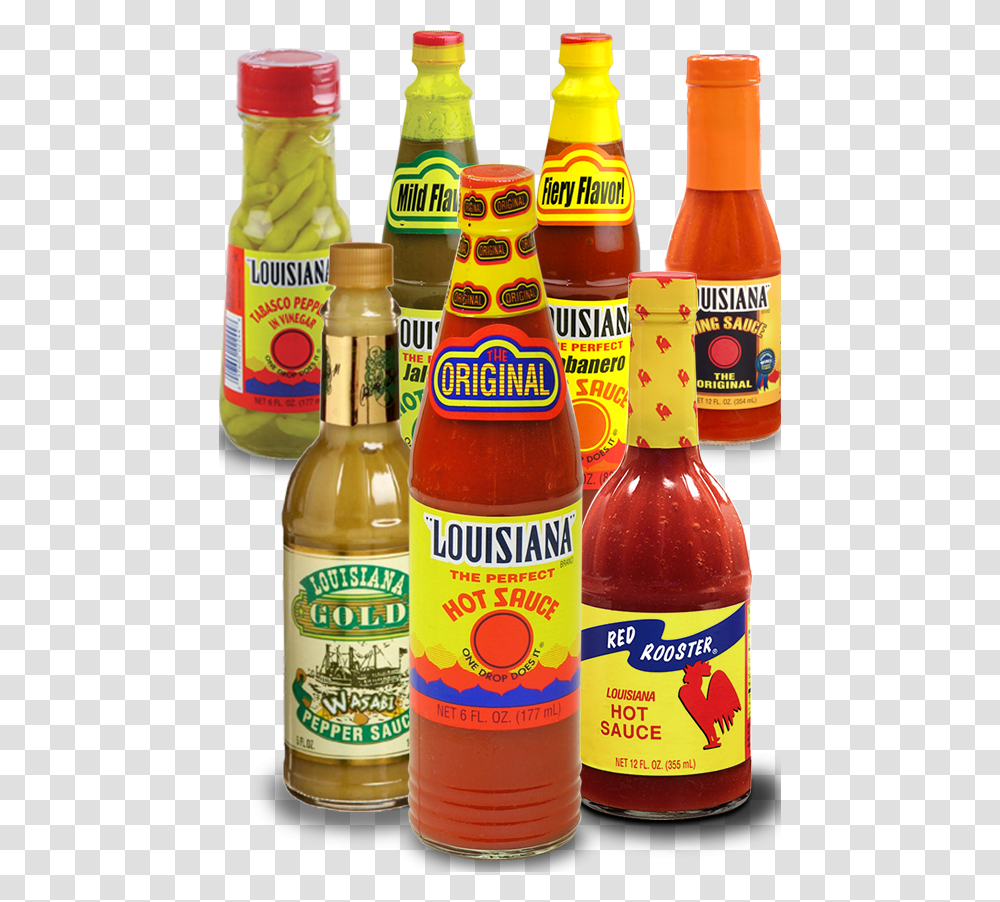 Louisiana Hot Sauce, Label, Food, Beer Transparent Png