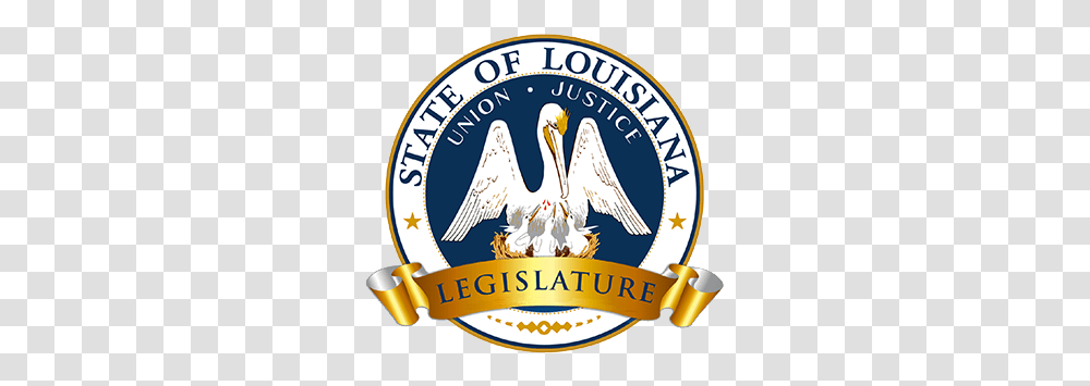 Louisiana New Louisiana State Flag, Logo, Symbol, Trademark, Badge Transparent Png
