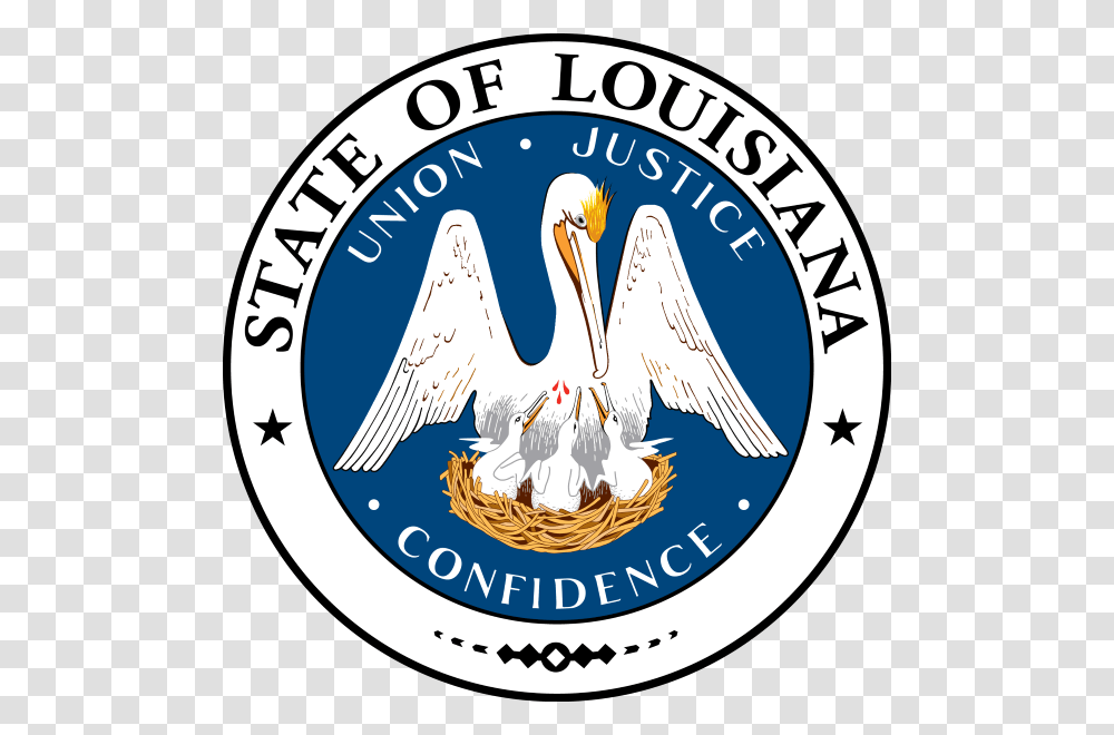Louisiana State Seal, Logo, Trademark, Emblem Transparent Png