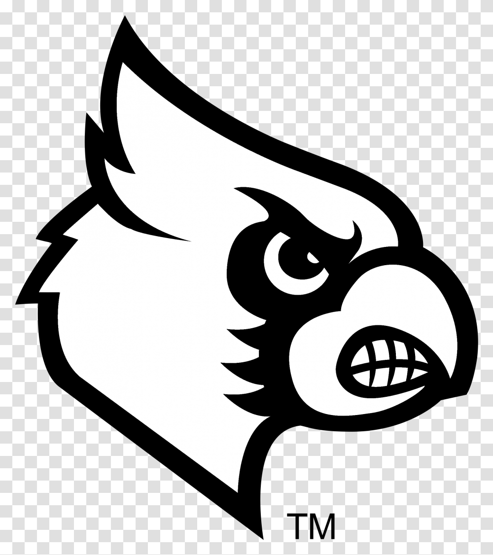 Louisville Cardinals Logo Svg, Stencil, Axe, Tool Transparent Png