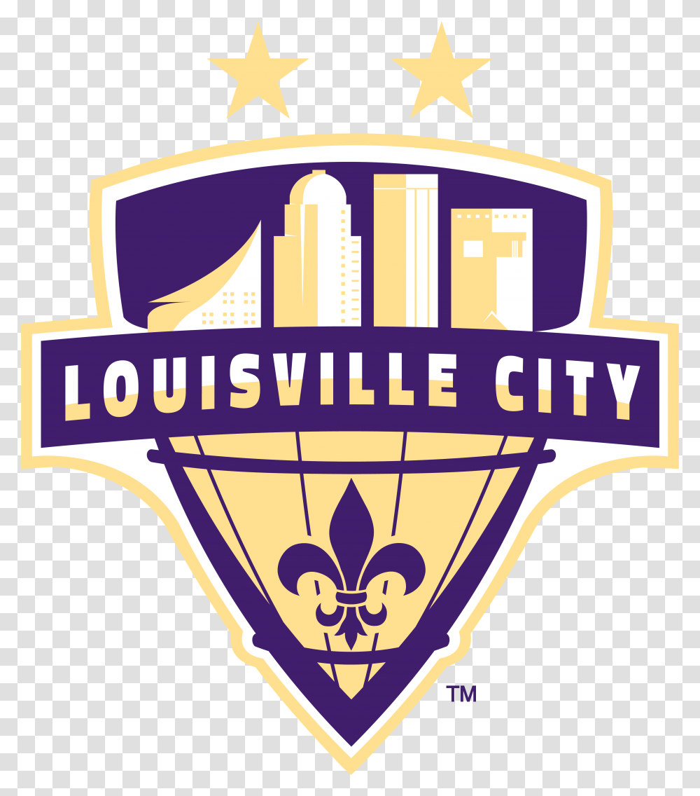 Louisville City Fc Logo, Vehicle, Transportation, Advertisement Transparent Png