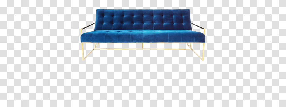 Lounge Around - • Cocktail Events Furniture Hire Couch On Gold Metal Frame, Interior Design, Indoors, Bench, Room Transparent Png