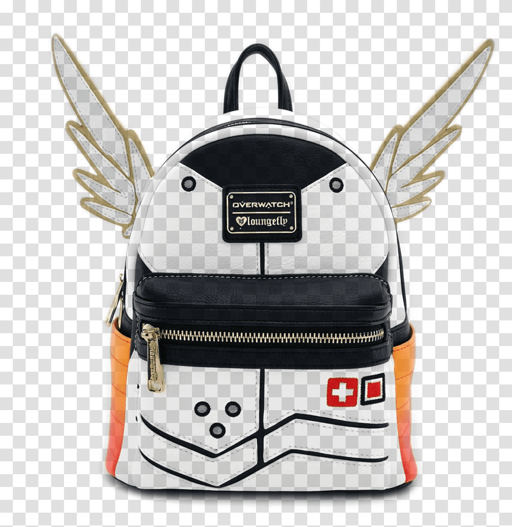Loungefly Overwatch Mercy Mini Backpack Loungefly Overwatch Mercy, Bag Transparent Png