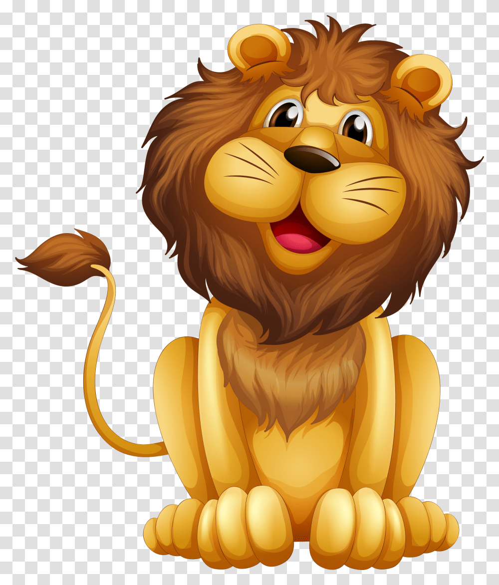 Lounging Clipart Lion Clip Art, Toy, Animal, Mammal, Rodent Transparent Png