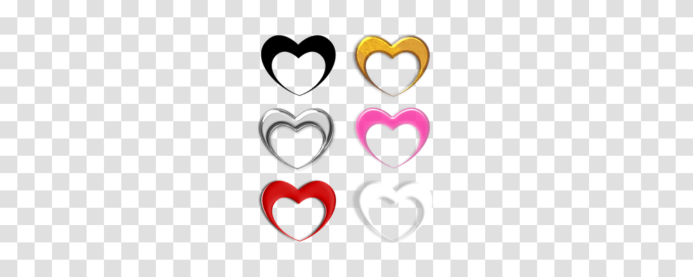 Love Emotion, Heart, Mustache Transparent Png