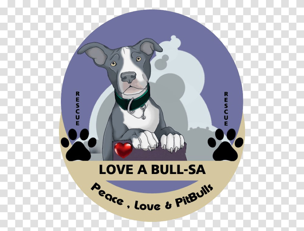 Love Abull Pit Bull Rescue South Africa - Peace Love Pitbulls Collar, Disk, Dvd, Dog, Pet Transparent Png