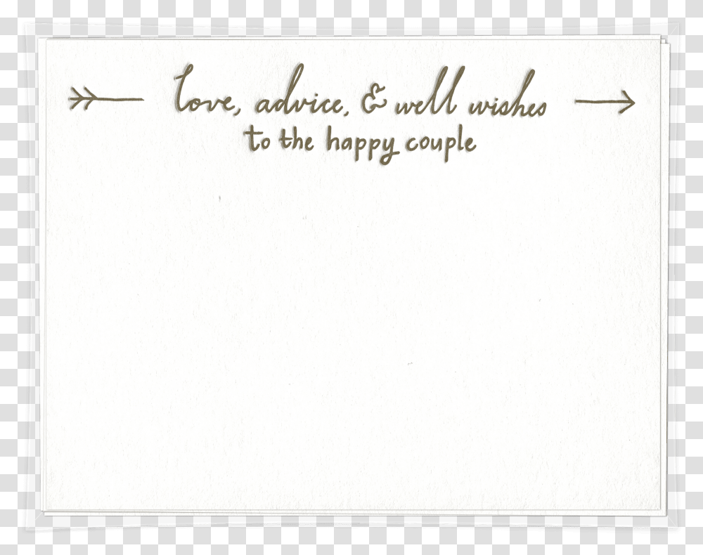 Love Advice Amp Well Wishes Arrow Wedding Advice Card Display Device, White Board, Bird, Animal Transparent Png