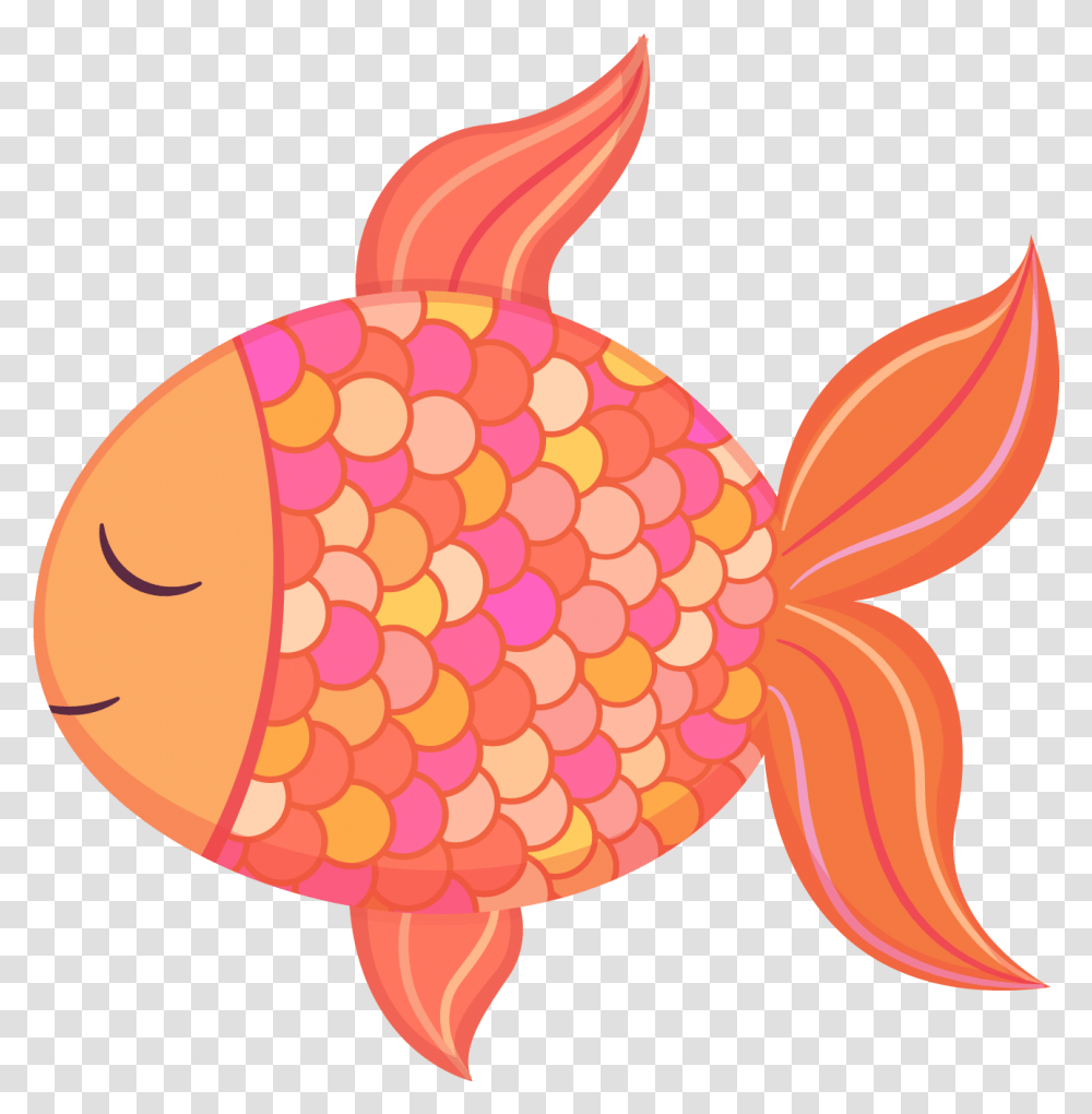 Love Animal Fishpinkpng Minus Sea Crafts Clip Art Background Fish Clipart, Goldfish, Lamp Transparent Png