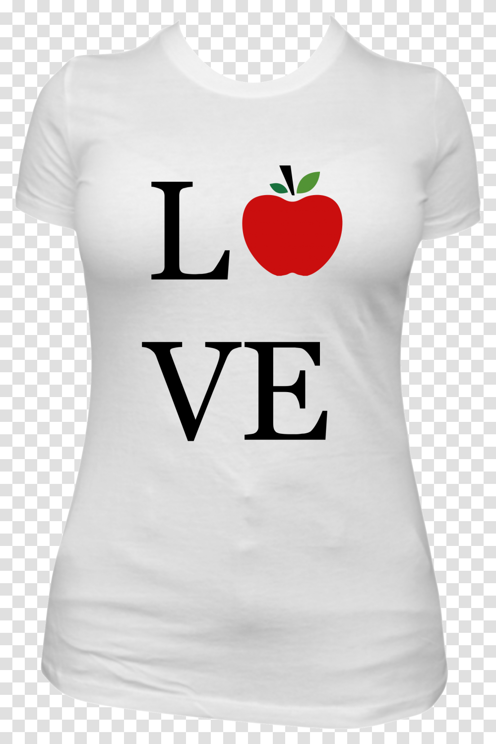 Love Apple Tee Qsr Magazine, Clothing, Apparel, Plant, T-Shirt Transparent Png