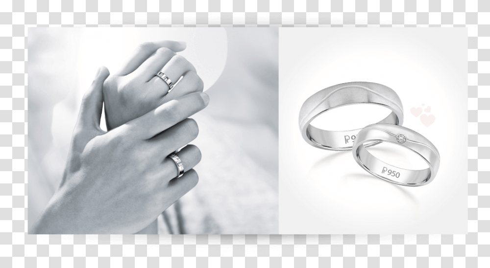 Love Bands Platinum Rings, Jewelry, Accessories, Accessory, Person Transparent Png