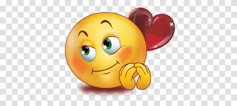 Love Big Eyes Red Glossy Heart Emoji Whatsapp Emojis De Amor, Goldfish, Animal, Toy Transparent Png