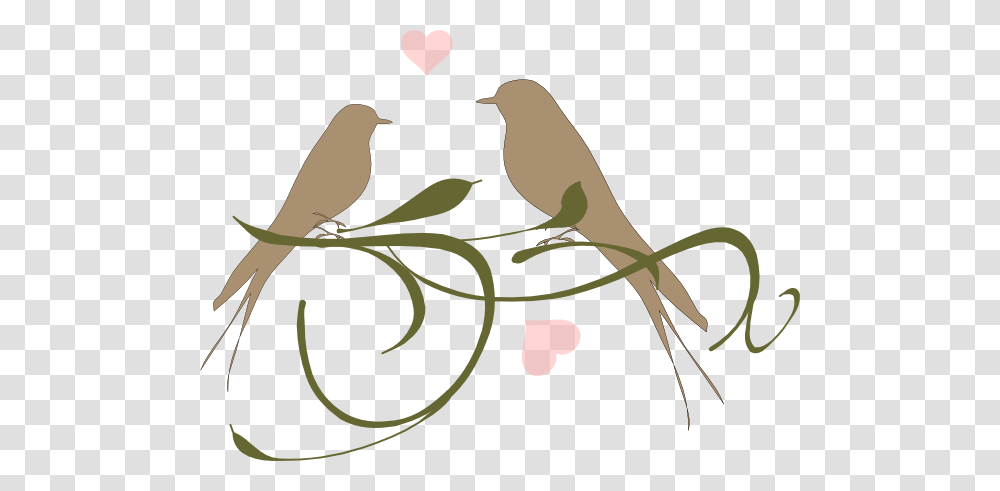 Love Bird Free Clipart Love Birds Clip Art Love Birds, Animal, Finch, Plant, Anthus Transparent Png