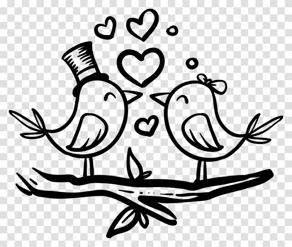 Love Birds Clipart Bride Groom Love Birds Bride And Groom Transparent Png