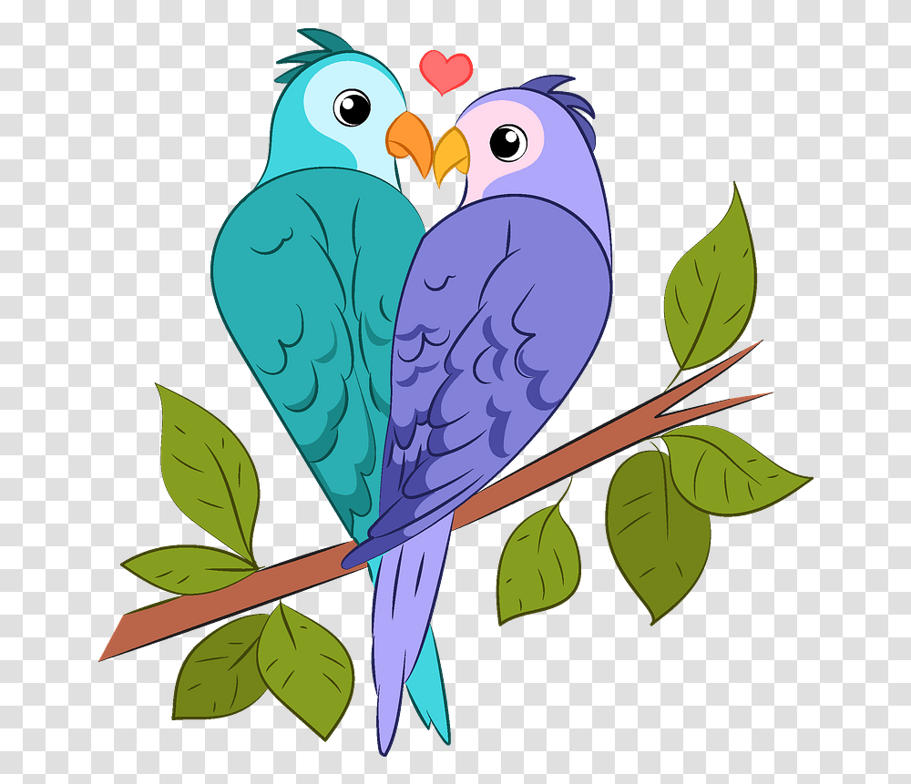 Love Birds Clipart Love Birds Clipart, Animal, Bluebird, Jay, Blue Jay Transparent Png