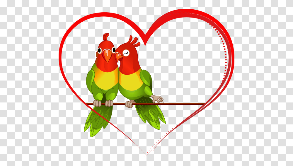 Love Birds Clipart Nice Clip Art, Animal, Plant Transparent Png