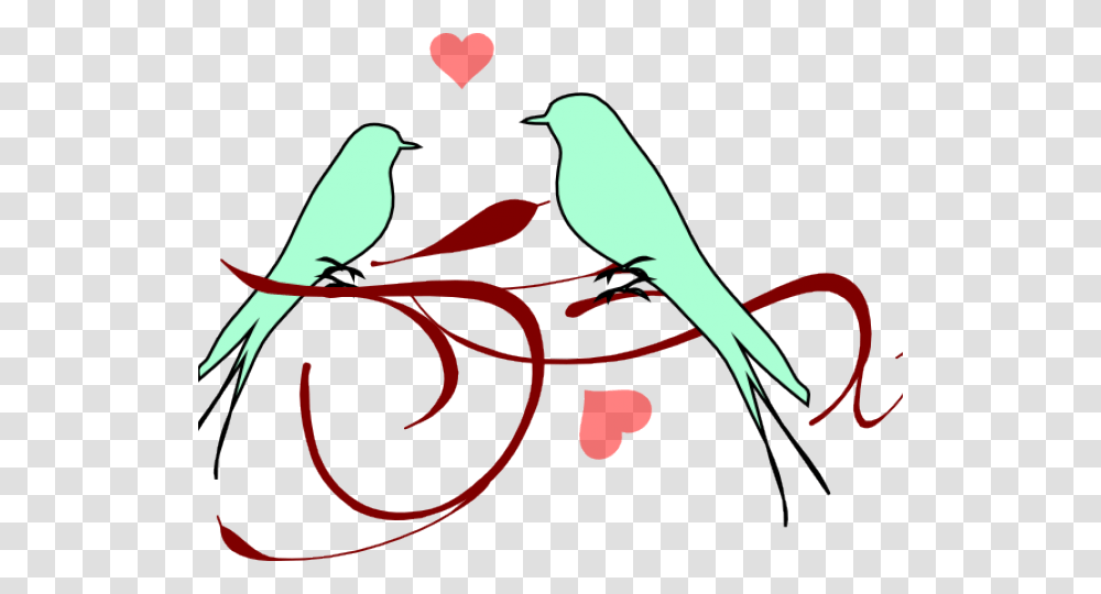 Love Birds Clipart Small Bird Love Birds Wedding, Animal, Bow, Finch, Hummingbird Transparent Png