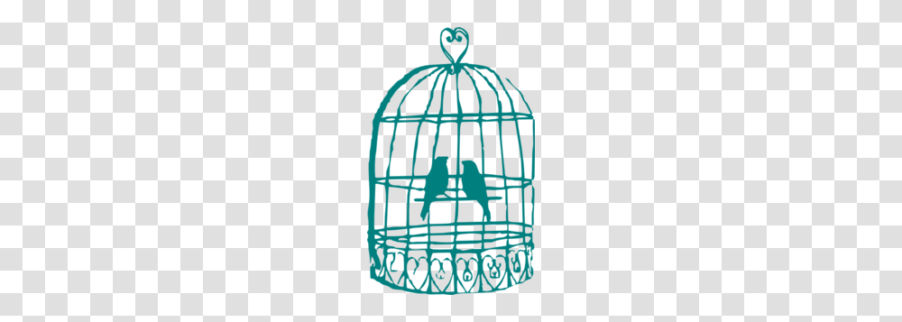 Love Birds In Cage Clip Art, Apparel, Rug, Furniture Transparent Png
