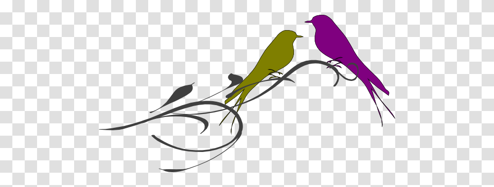 Love Birds On A Branch, Finch, Animal, Canary Transparent Png