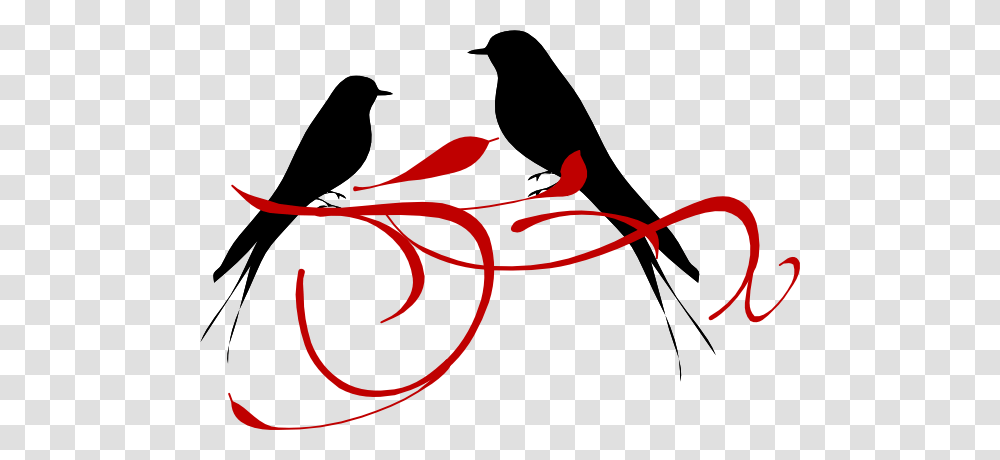 Love Birds Red Clip Art, Animal, Blackbird, Agelaius, Silhouette Transparent Png