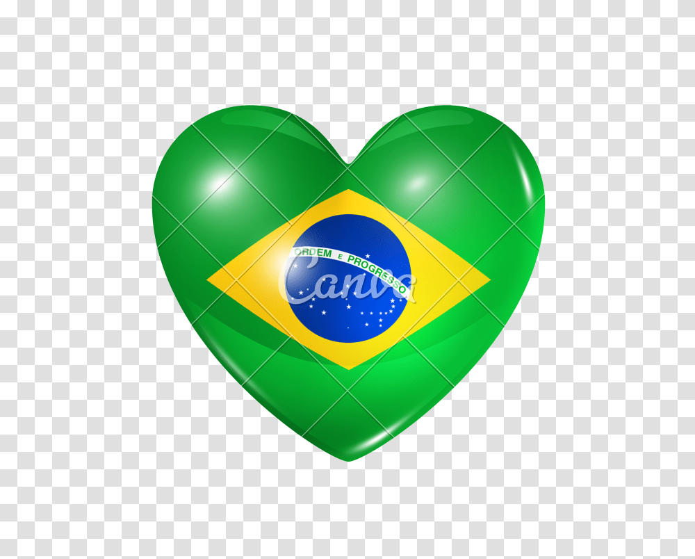 Love Brazil Heart Flag Icon, Balloon, Logo, Trademark Transparent Png