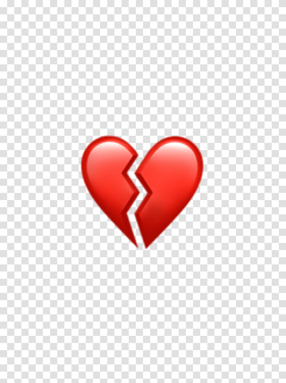 Love Broken Brokenheart Brokenhearts Emoji Iphone Red, Balloon, Pillow, Cushion Transparent Png