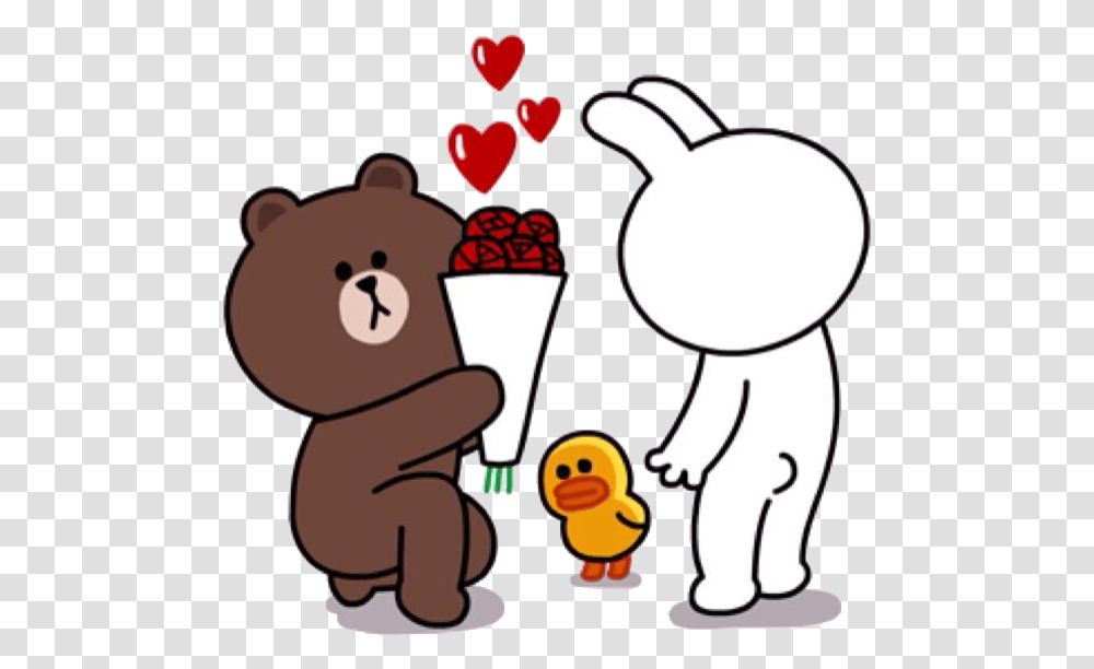 Love Brown And Cony, Animal, Mammal, Wildlife, Wax Seal Transparent Png