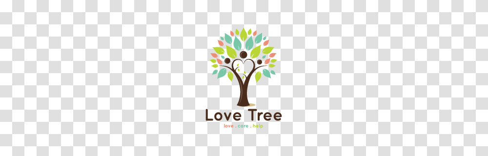 Love Care Help Tree Logo Design, Plant, Cross Transparent Png