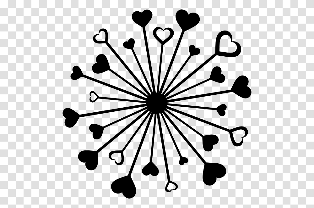 Love Clipart Black And White, Plant, Chandelier, Lamp, Seasoning Transparent Png