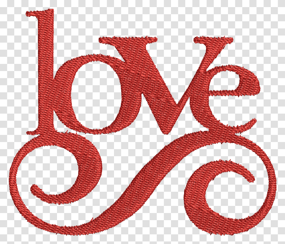 Love Com Arabesco Bordado Fcil Love Yazisi, Text, Alphabet, Rug, Word Transparent Png