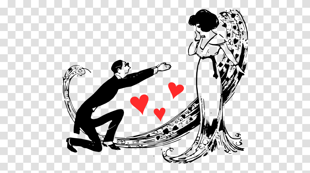 Love Couple Clip Art, Person, Stencil, Bridegroom Transparent Png