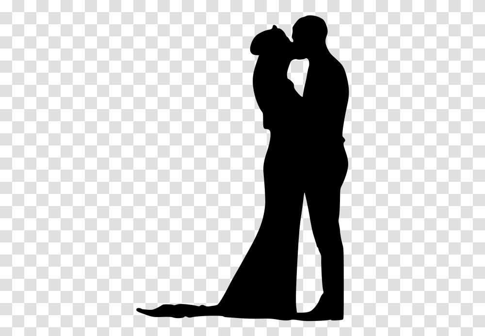 Love Couple Silhouette Svg, Gray, World Of Warcraft Transparent Png
