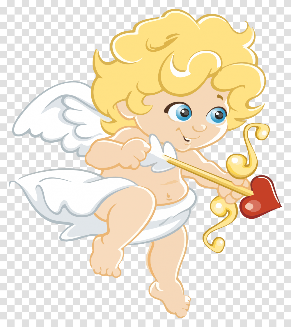 Love Cupid 2 Image Cartoon Cupid, Toy, Angel, Archangel Transparent Png