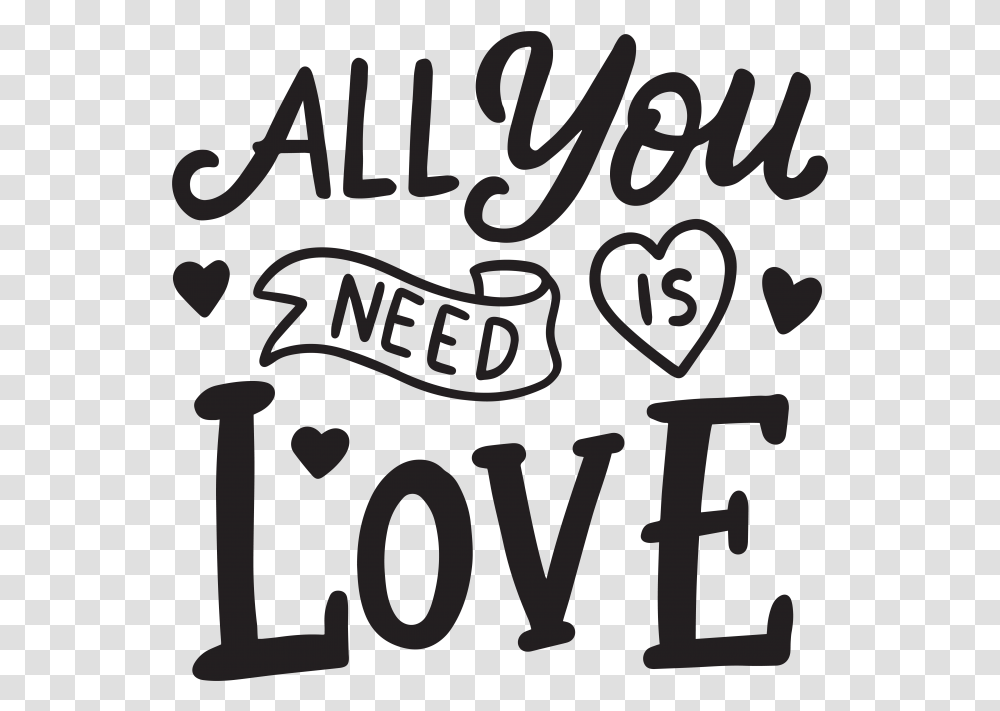 Love Day Lettering Quotes Calligraphy, Alphabet, Word, Poster Transparent Png