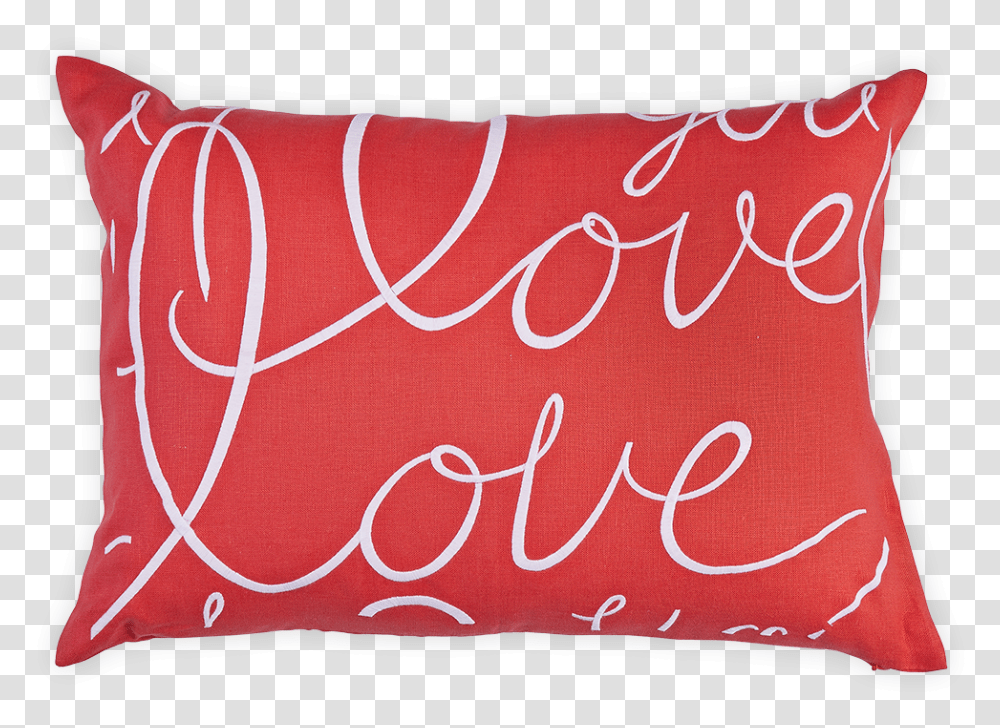 Love Decorative Pillow Throw Pillow, Cushion Transparent Png